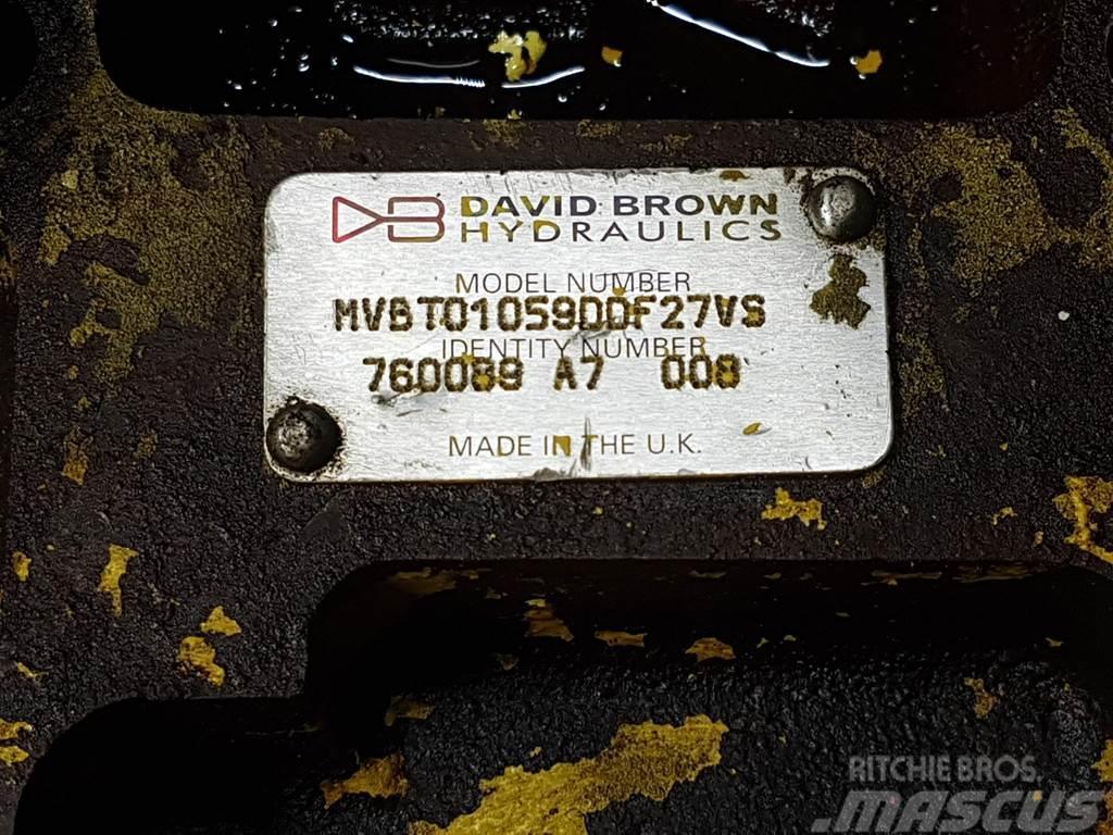 David Brown MVBT01059 - Komatsu WA270-3 - Valve Hidráulica