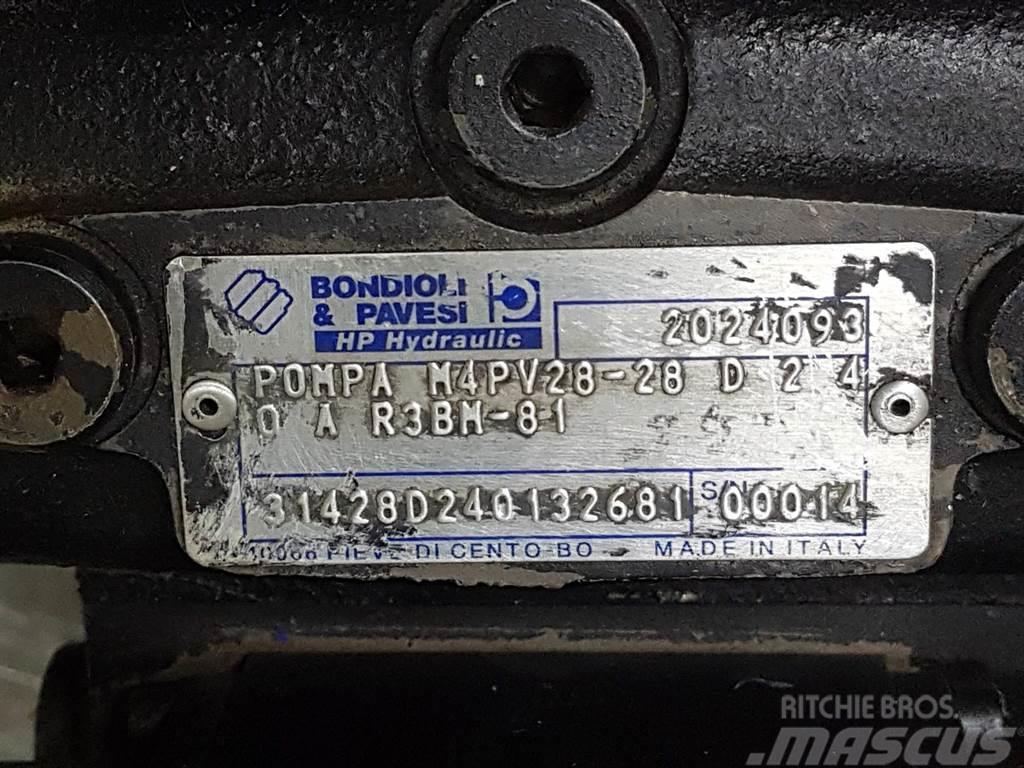GiANT - Bondioli & Pavesi M4PV28-28-Drive pump repair Hidráulica