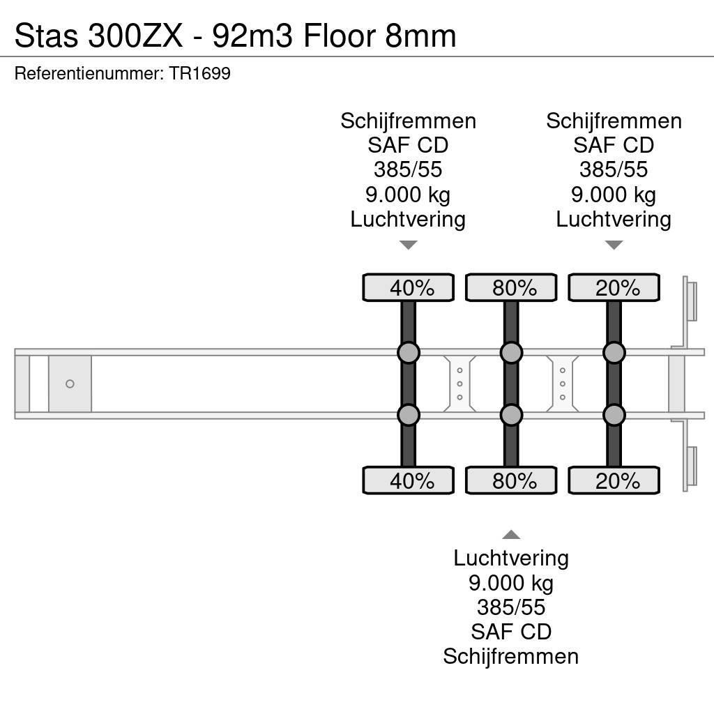 Stas 300ZX - 92m3 Floor 8mm Semi-reboques pisos móveis