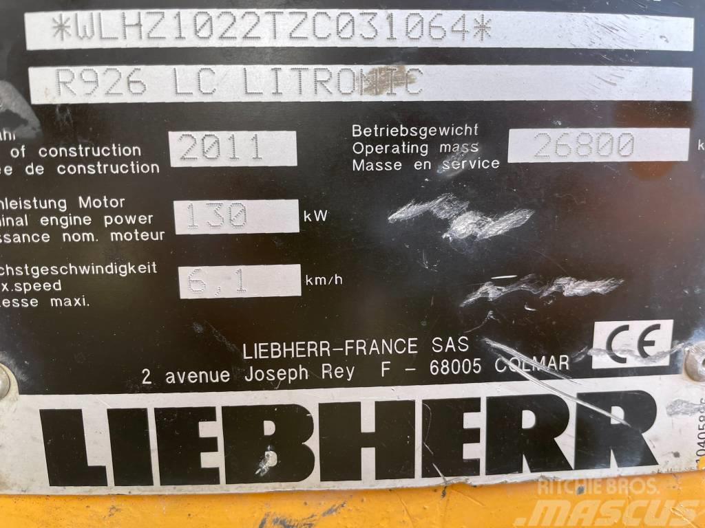 Liebherr R 926 LC Escavadoras de rastos
