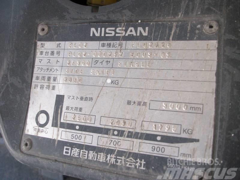 Nissan PL02A25 Empilhadores a gás