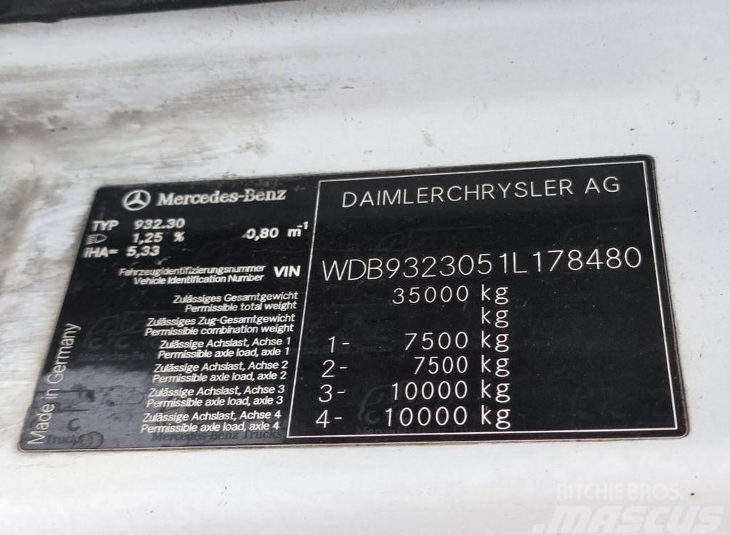 Mercedes-Benz Actros 3241K/45 8X4M / OM501 Engine sold / Gearbox Chassis e suspensões