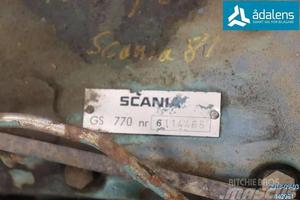 Scania GS770 Caixas de velocidades