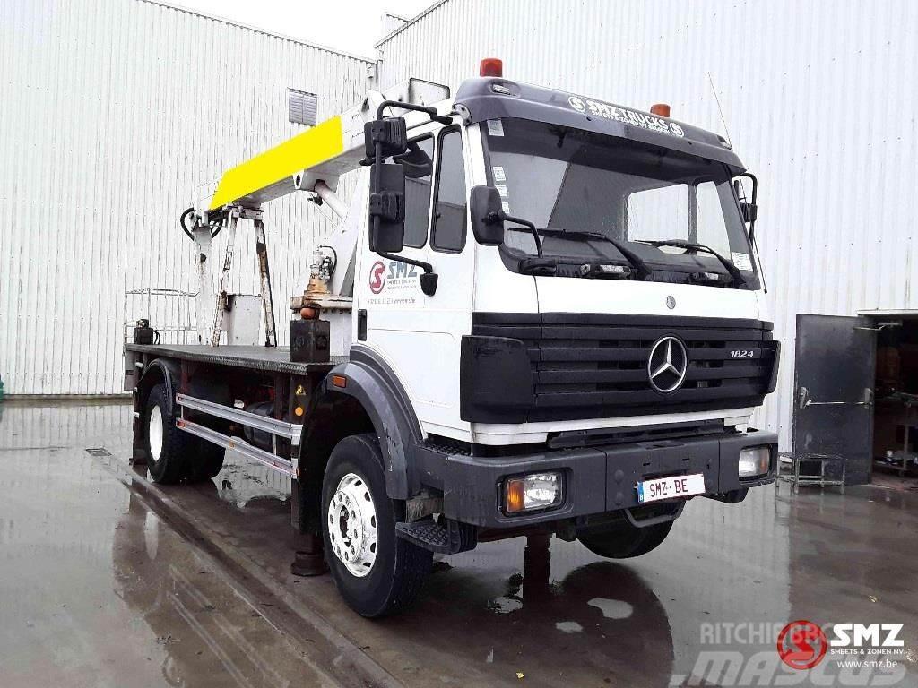 Mercedes-Benz SK 1824 lames/steel Plataformas aéreas montadas em camião
