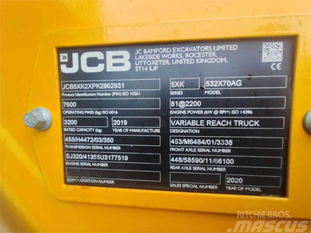 JCB 532-70 agri Manipuladores telescópicos