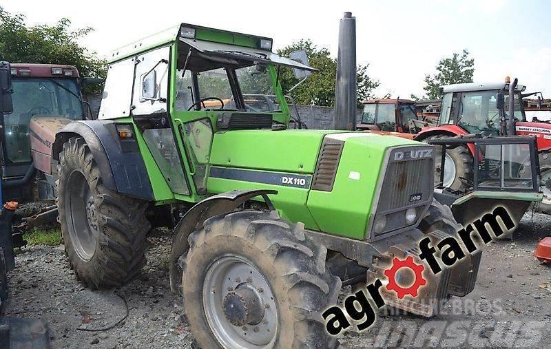 Deutz-Fahr spare parts DX 110 120 skrzynia silnik kabina most Outros acessórios de tractores