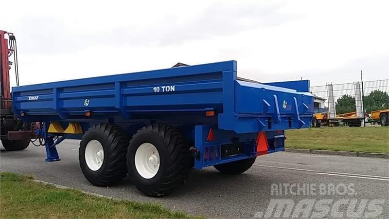 Tinaz 10 tons dumpervogn forberedt til ramper Outros equipamentos espaços verdes