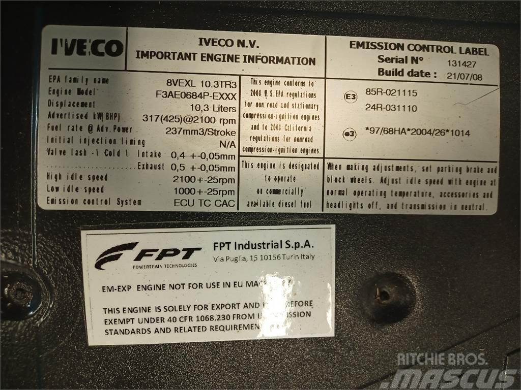 Iveco F3AE0684P E905 Motores agrícolas