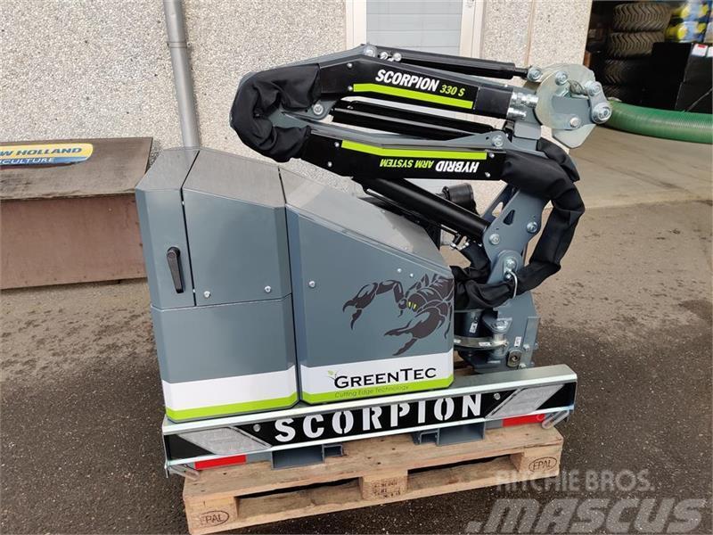 Greentec Scorpion 330-4 S PÅ LAGER - OMGÅENDE LEVERING Corta-sebes