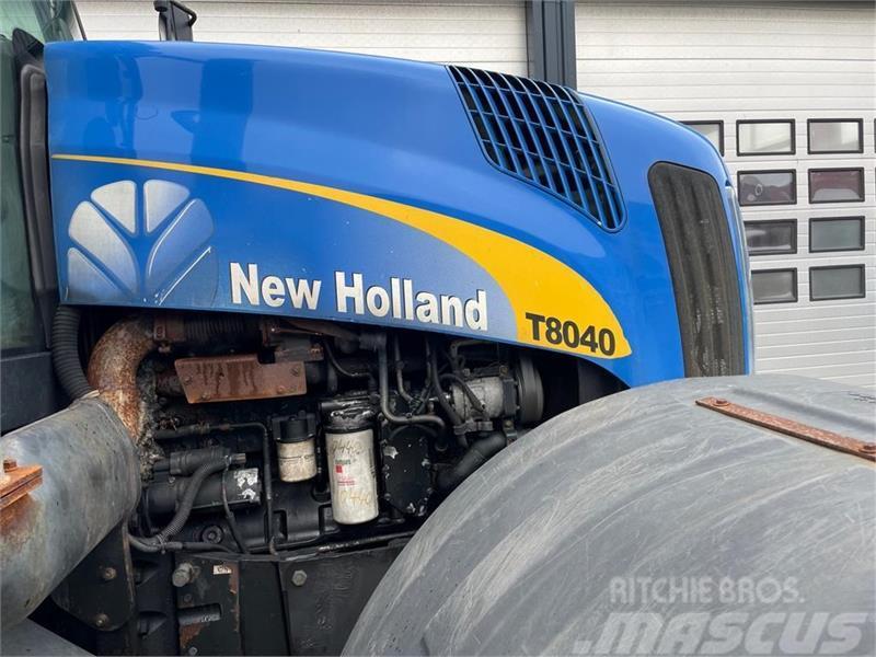 New Holland 8040 Affjedret foraksel Tratores Agrícolas usados