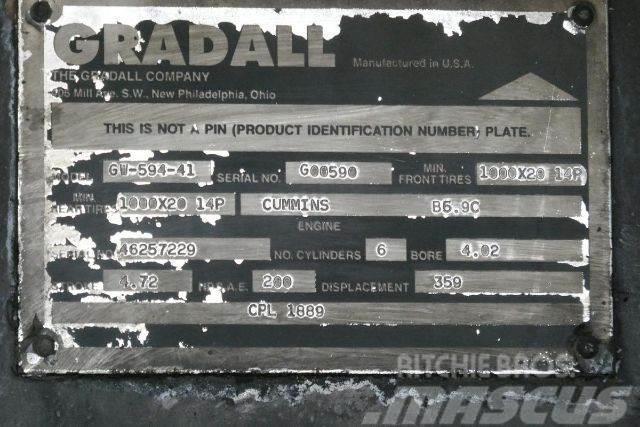 Gradall XL4100 Escavadoras de rastos