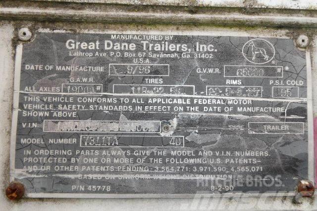 Great Dane 7311TA Reboques de caixa fechada
