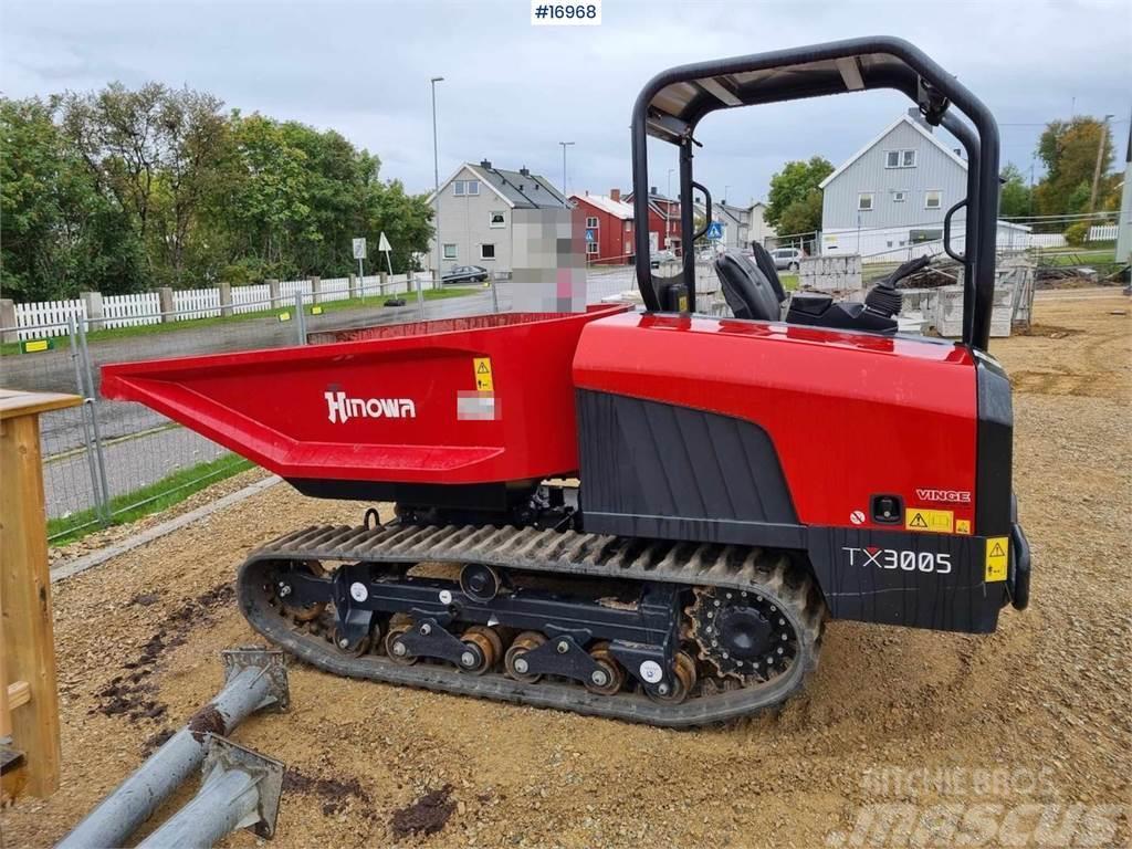 Hinowa TX 3005 dumper w/ only 139 hours! Camiões articulados