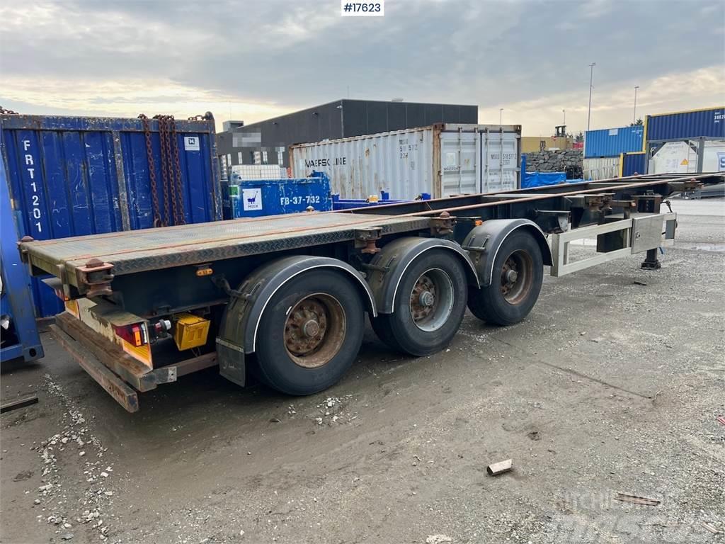 Istrail 3 axle container semi Outros Reboques