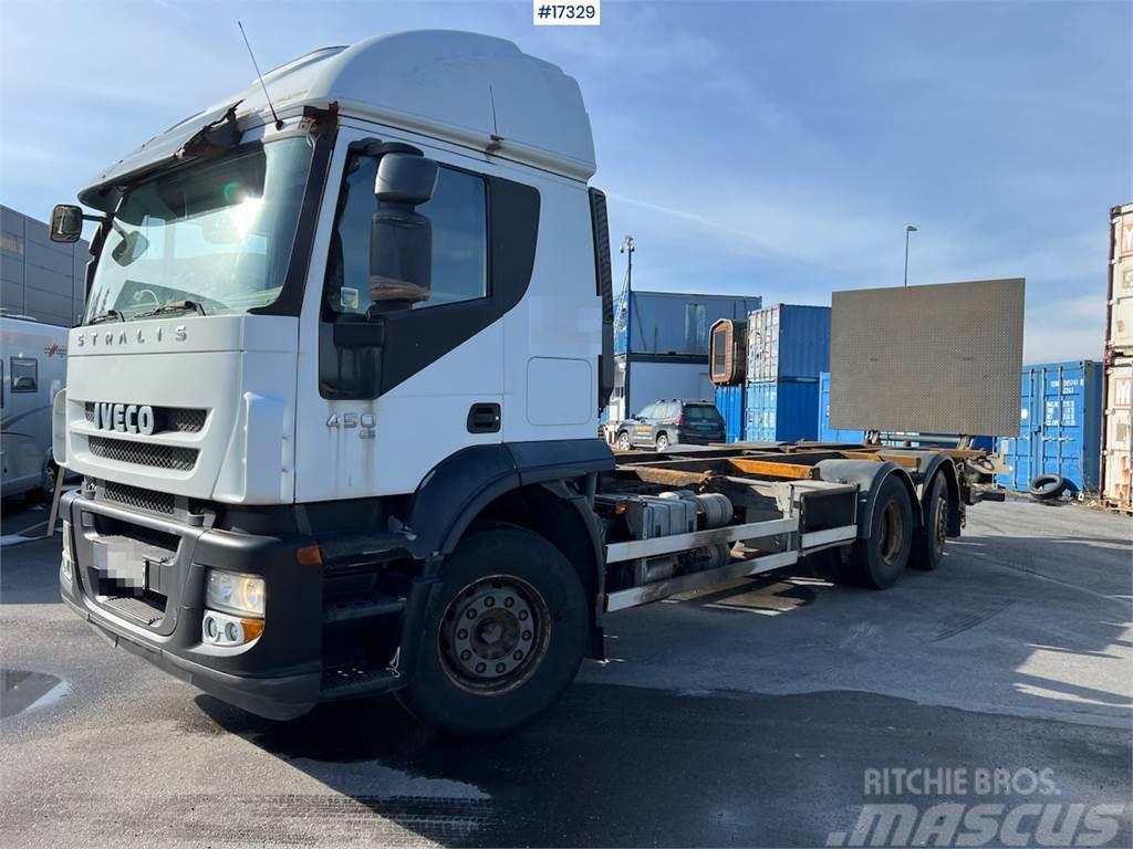 Iveco AT260S conteiner chassi 6x2 rep. Object Camiões de chassis e cabine
