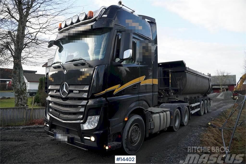 Mercedes-Benz Actros 2653 6x4 Truck w/ hydraulics. Tractores (camiões)