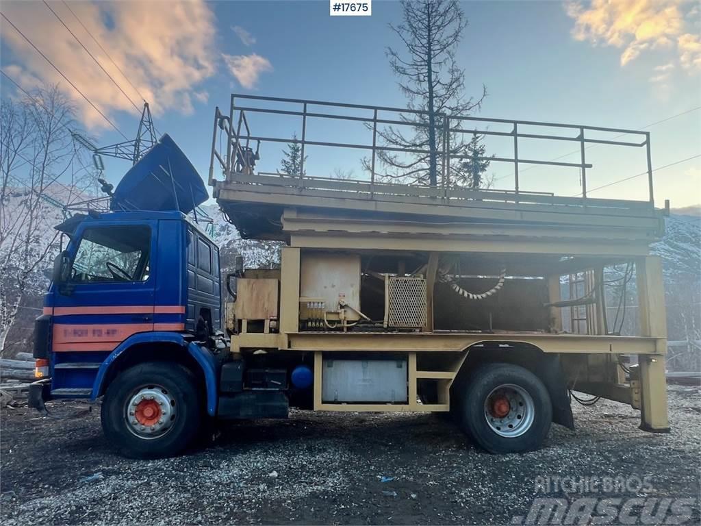Scania P93m lift truck (motor equipment) Plataformas aéreas montadas em camião