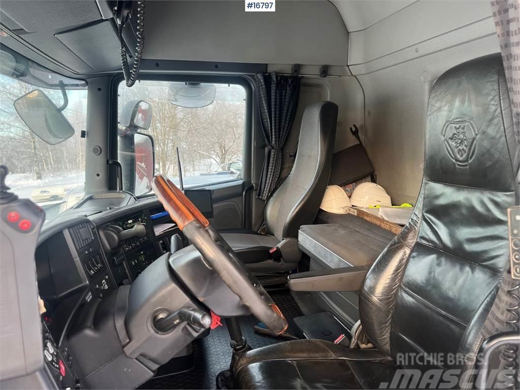 Scania R500 8x4 hook truck w/ 20T Hiab hook from 2014. WA Camiões Ampliroll