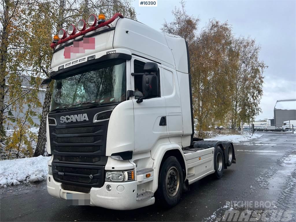 Scania R580 6x2 tractor unit w/ hydraulics WATCH VIDEO Tractores (camiões)