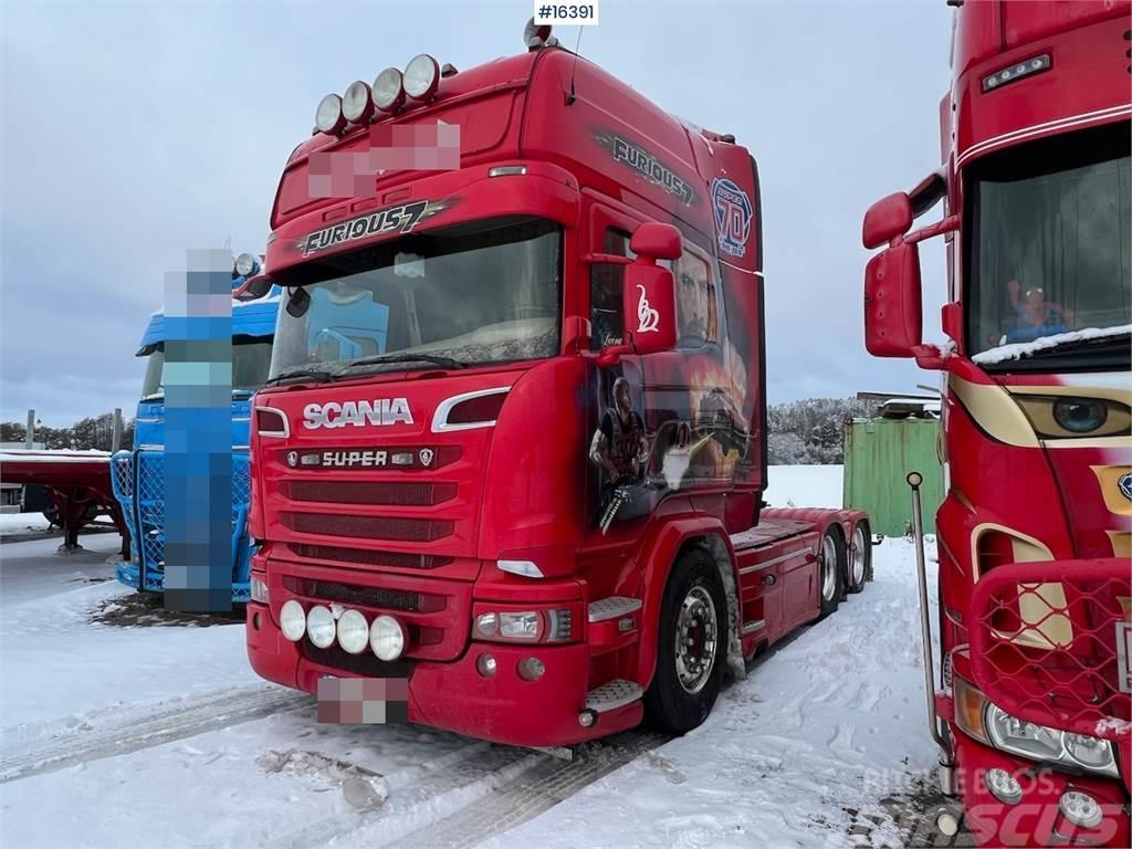 Scania R580 6x2 tractor unit w/ hydraulics Tractores (camiões)