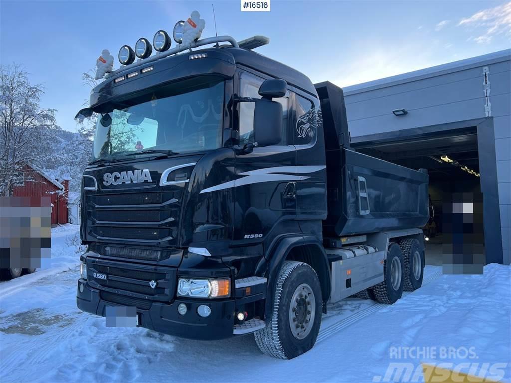 Scania R580 6x4 tipper WATCH VIDEO Camiões basculantes