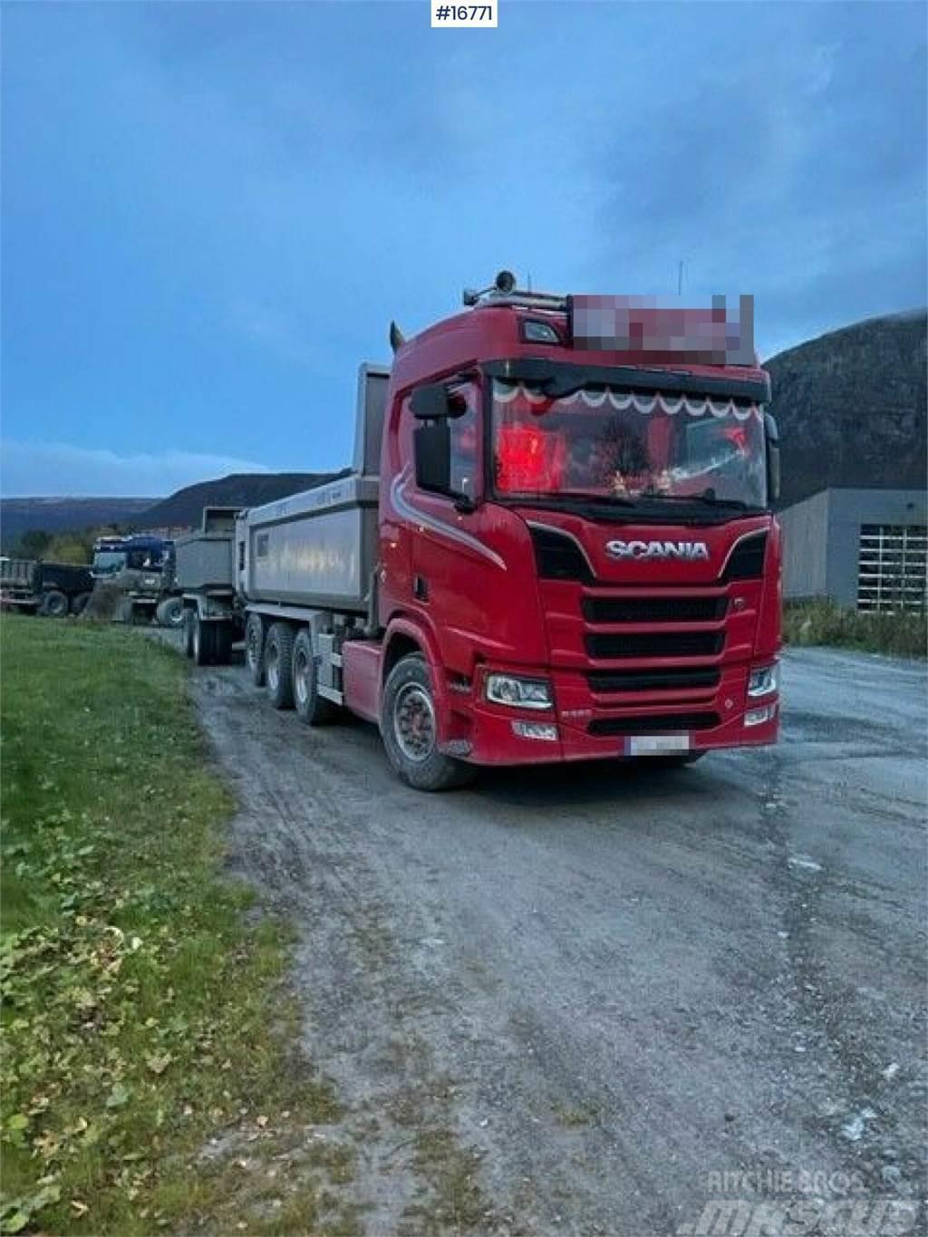 Scania R580 Tridem Tipper Truck Camiões basculantes