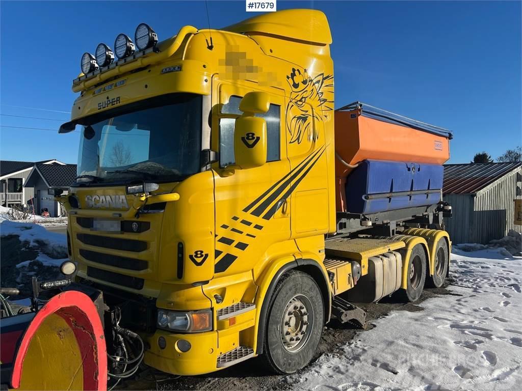 Scania R620 6x4 snow rigged combi truck Tractores (camiões)