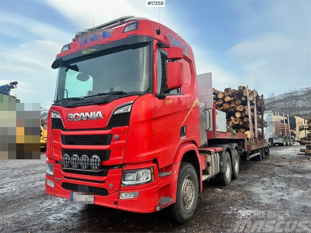 Scania R650 6x4 Tractor w/ Istrail Trailer. WATCH VIDEO Tractores (camiões)
