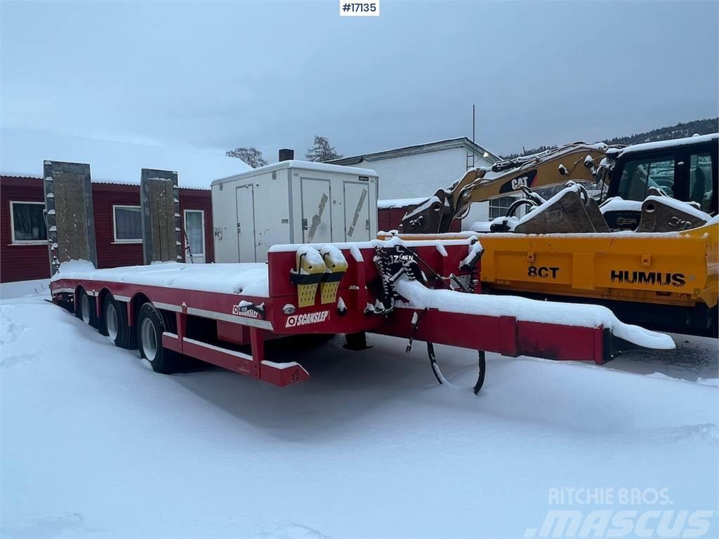  Scanslep machine trailer w/ hydraulic driving brid Outros Reboques