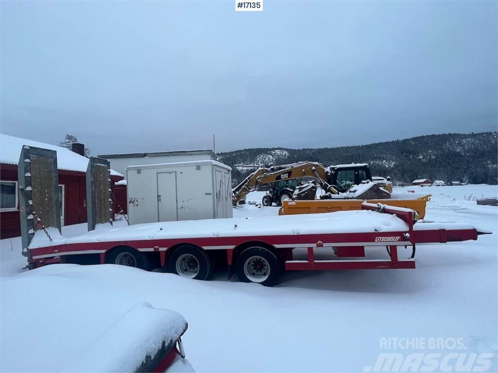  Scanslep machine trailer w/ hydraulic driving brid Outros Reboques
