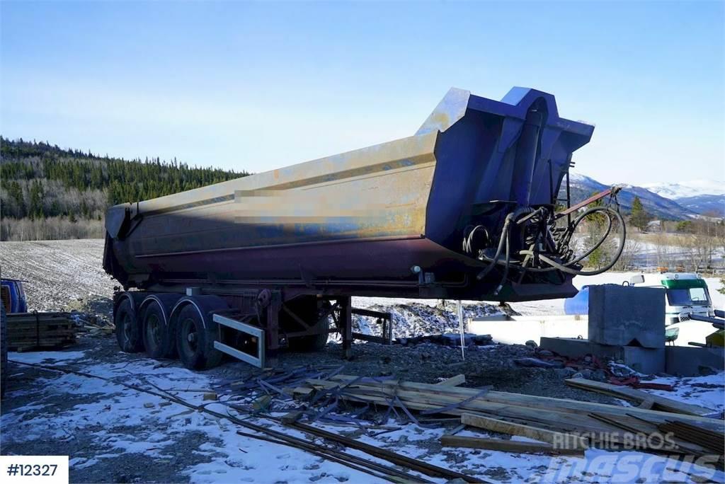  Tipping semi with sliding shafts. Outros Semi Reboques