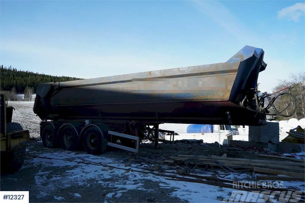  Tipping semi with sliding shafts. Outros Semi Reboques