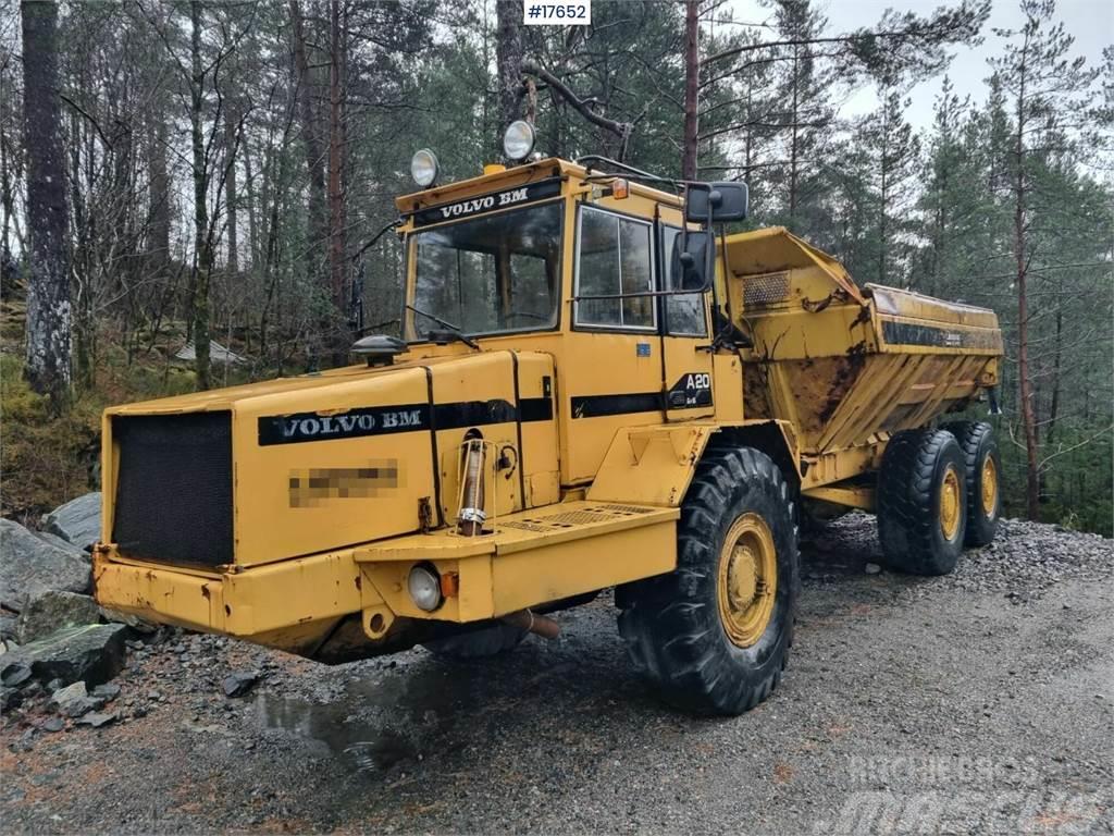 Volvo A20 6x6 dump truck ready for delivery Camiões articulados