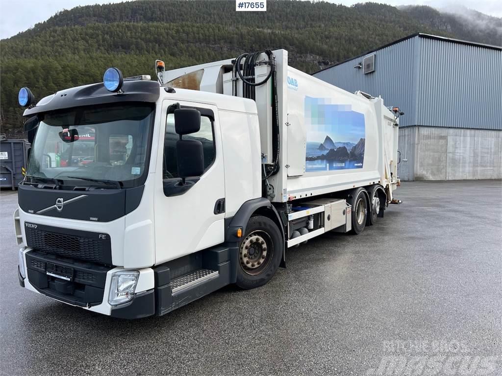 Volvo FE garbage truck 6x2 rep. object see km condition! Camiões de lixo