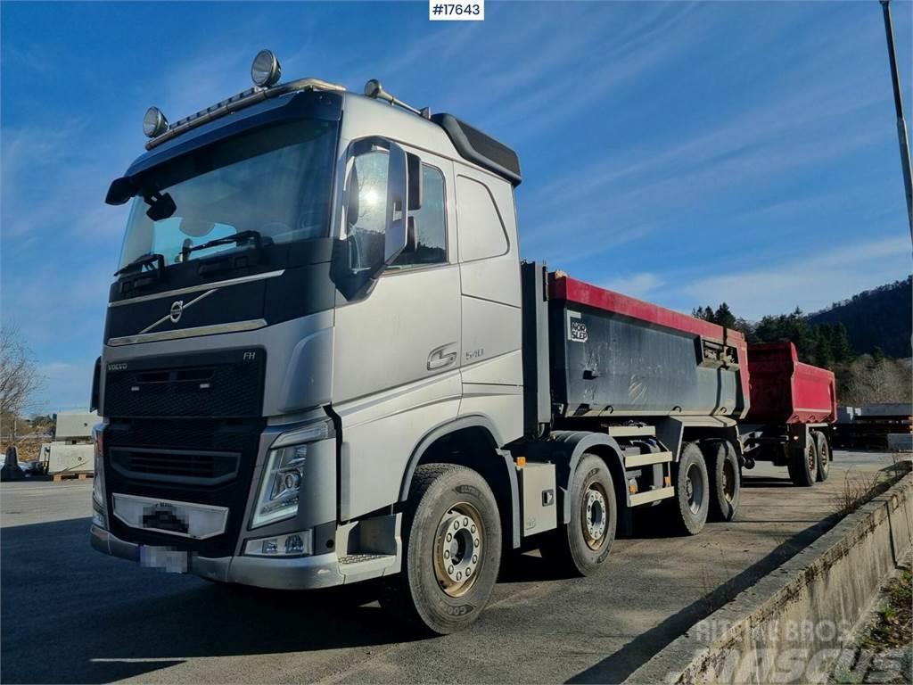 Volvo FH 540 8x4 with low mileage for sale with tipper. Camiões basculantes