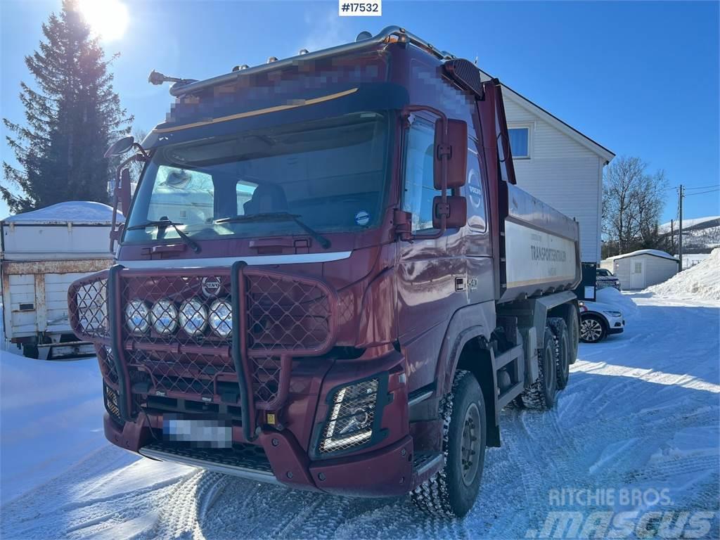 Volvo FMX 540 8x4 tipper EURO 6 w/ Elbo trailer Camiões basculantes