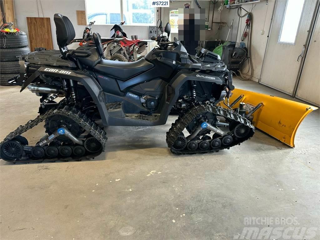 Can-am Outlander 1000 Max XTP with track kit, plow and sa Outros