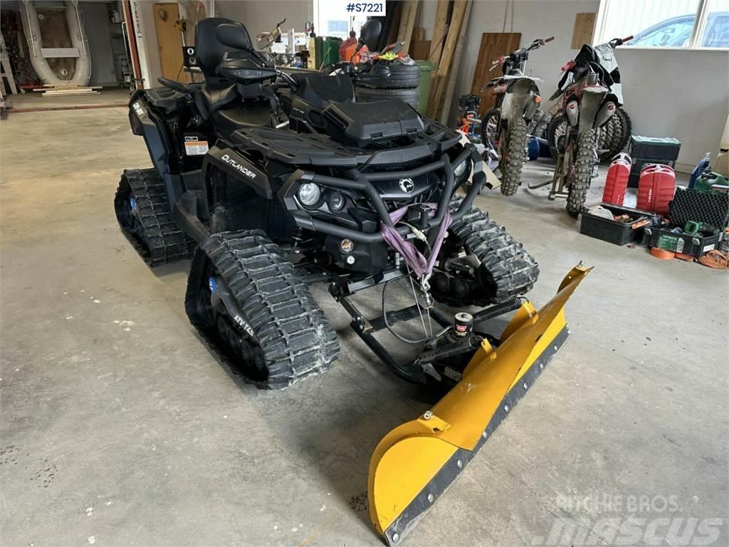 Can-am Outlander 1000 Max XTP with track kit, plow and sa Outros