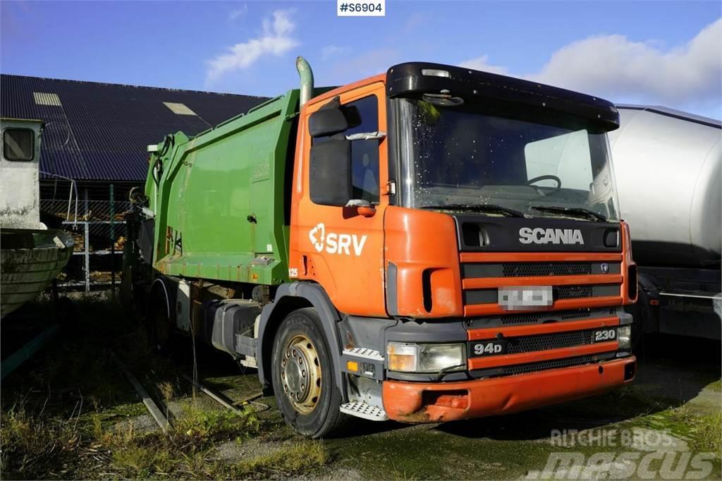 Scania P94 DB4x2LA 230 garbage truck Camiões varredores