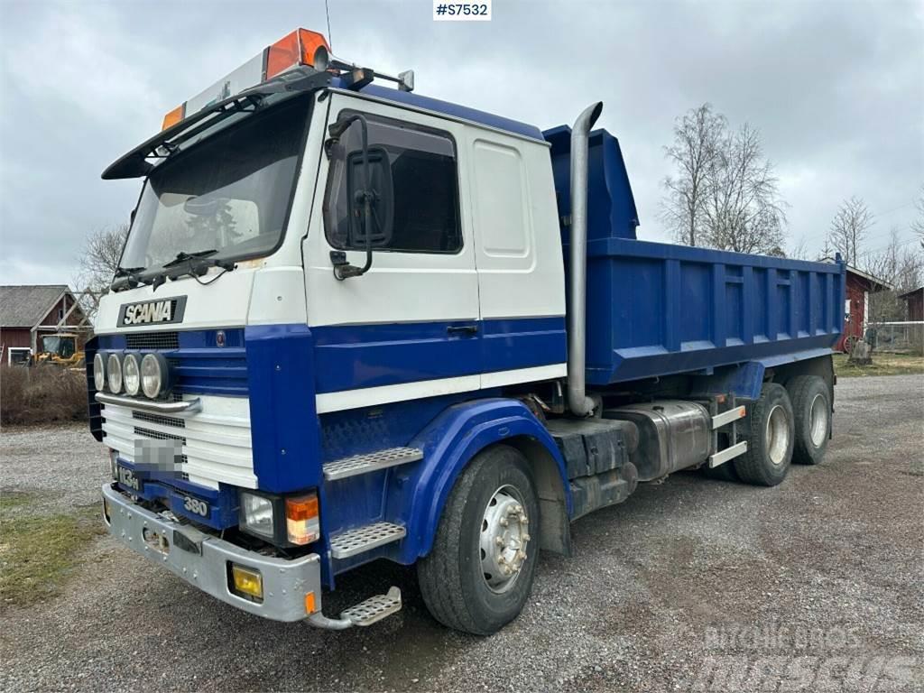Scania R113 Tipper truck SEE VIDEO Camiões basculantes