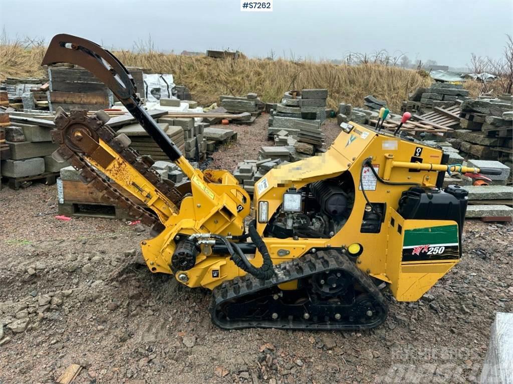 Vermeer RTX250 Trencher SEE VIDEO Outros