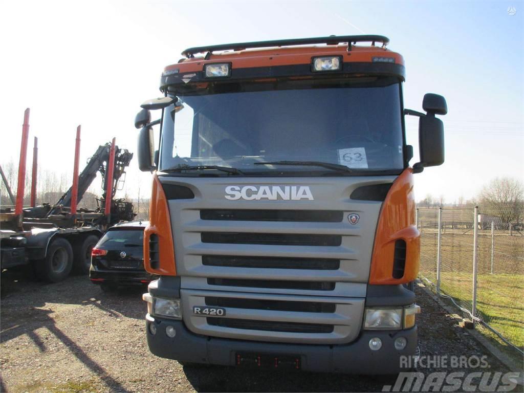 Scania R420 Camiões de transporte de troncos