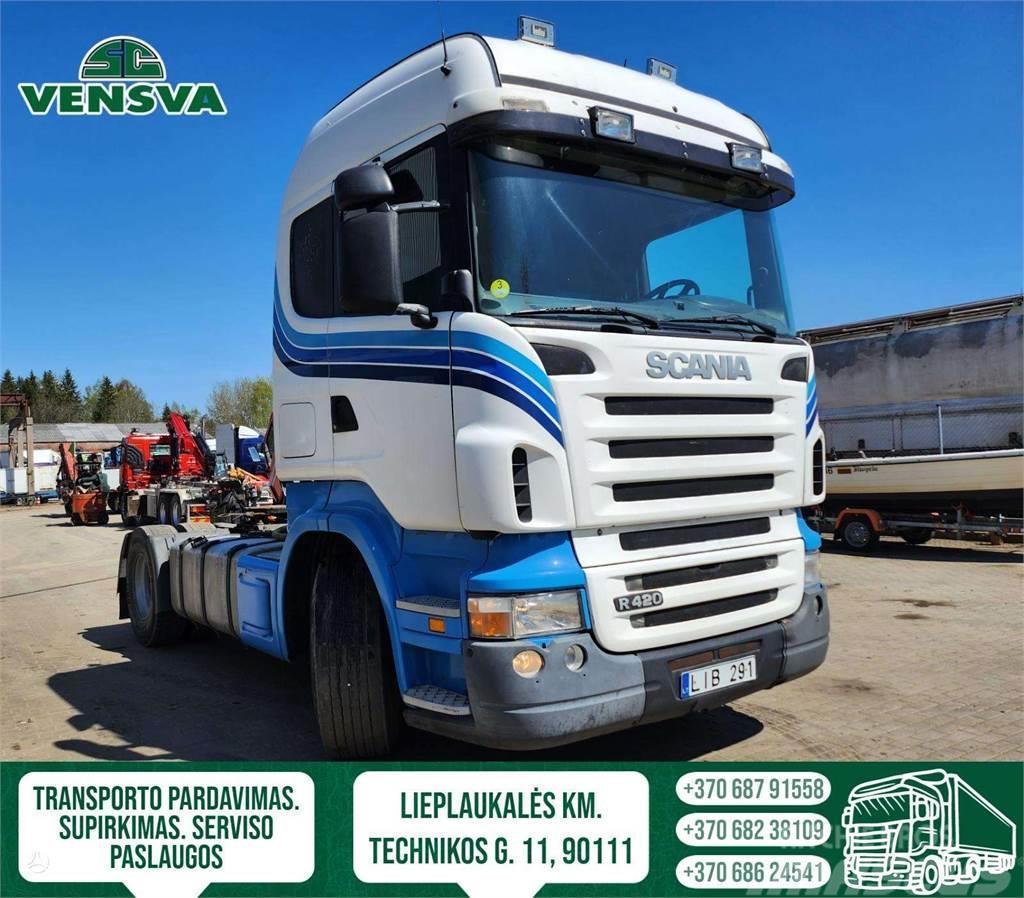 Scania R420 LA 4x2 MNA Hydraul, RETAR Tractores (camiões)