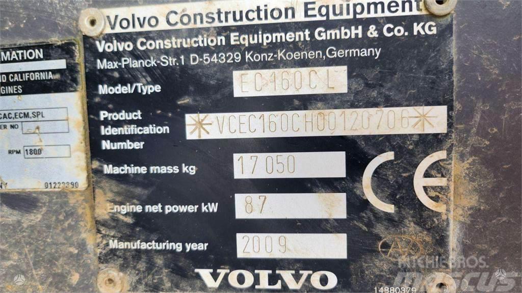 Volvo EC 160 CL + ROTOTILT + 3 BUCKE Escavadoras de rastos