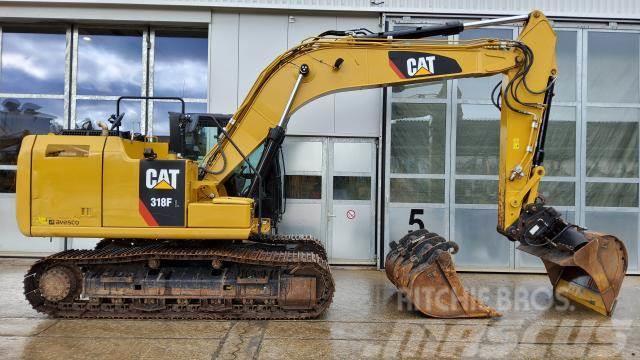 CAT 318F CW30s Escavadoras de rastos