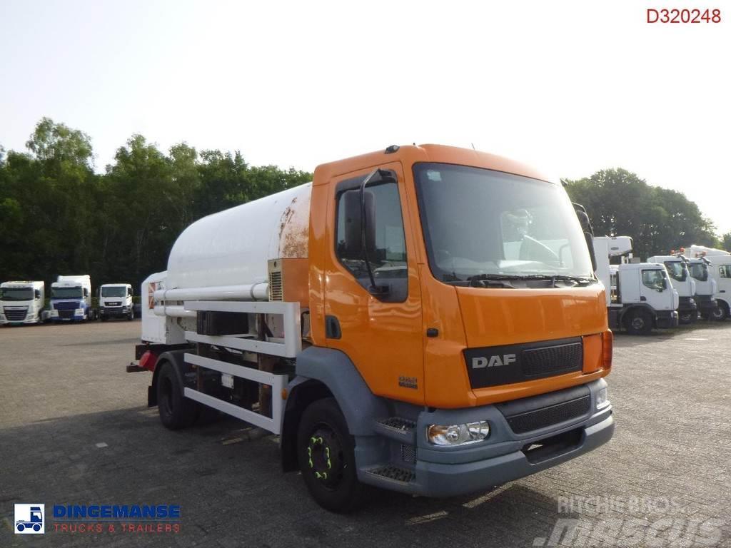 DAF LF 55.180 4x2 RHD ARGON gas truck 5.9 m3 Camiões-cisterna