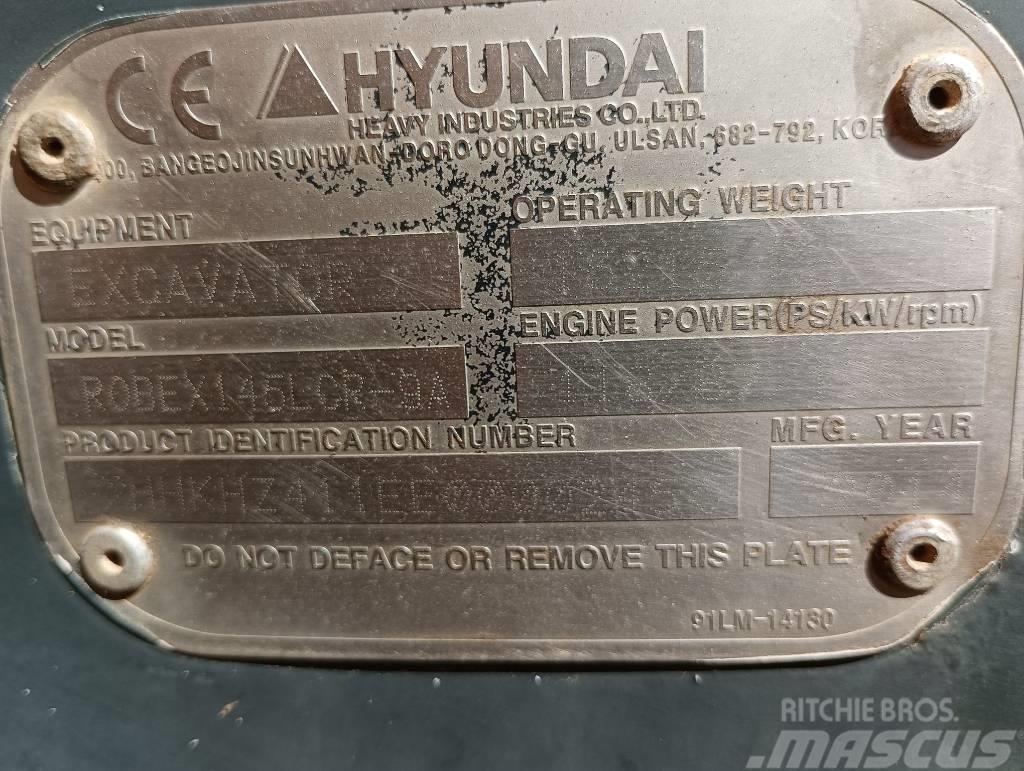 Hyundai R 145 Escavadoras de rastos