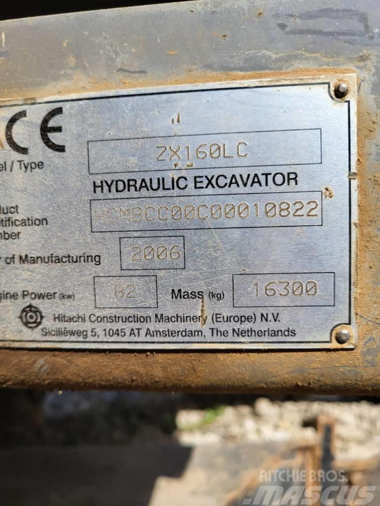 Hitachi ZX 160 Escavadoras de rastos