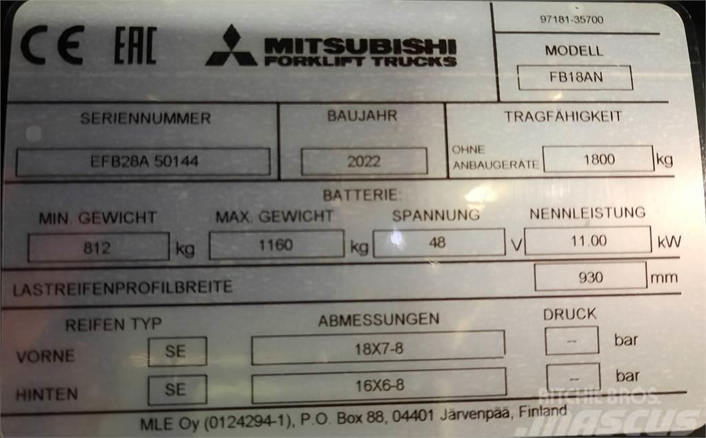 Mitsubishi FB18AN Empilhadores eléctricos