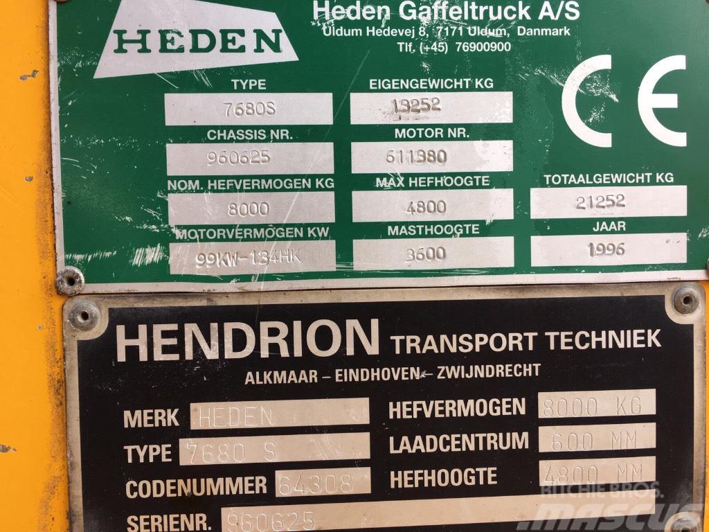 Heden 7680S Empilhadores Diesel